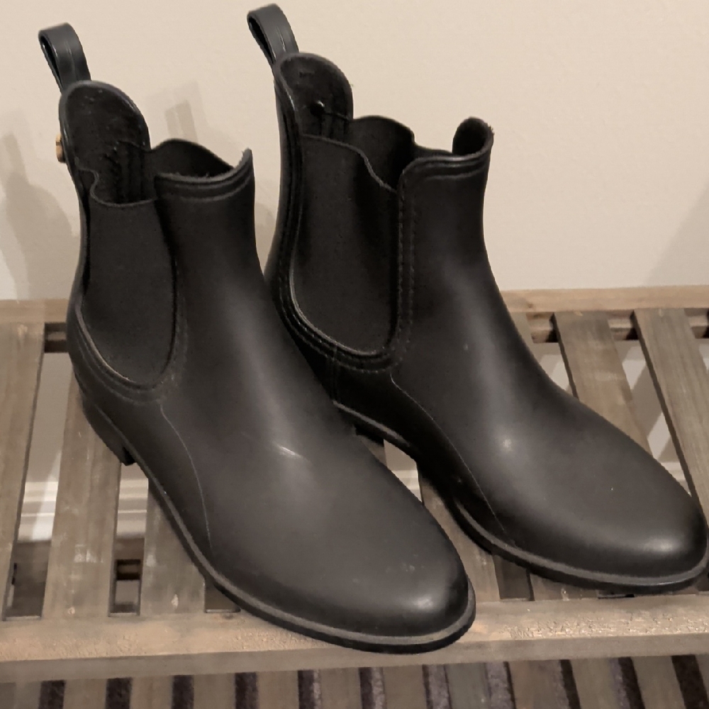Women's Black Winter & Rain Boots Size 36